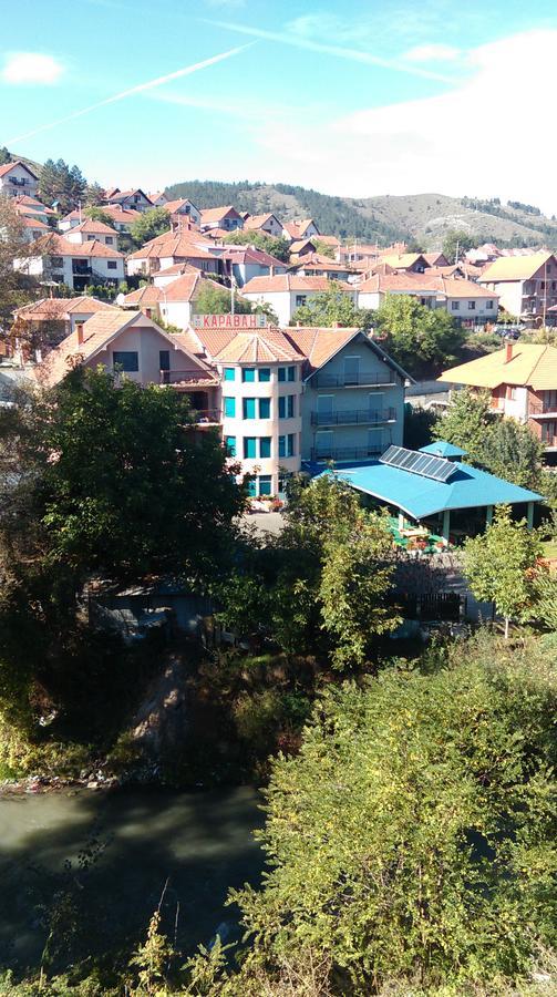 Bed & Breakfast Karavan Raska Bagian luar foto